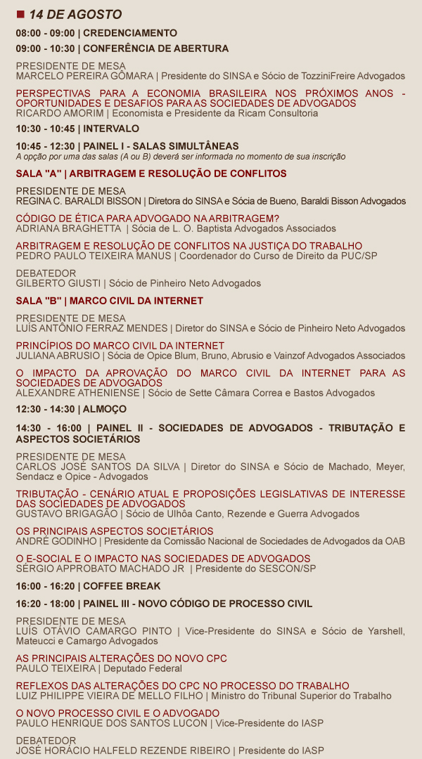 14 de Agosto